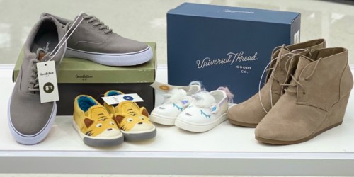 Up to 55% Off Shoes for the Family at Target | In-Store & Online