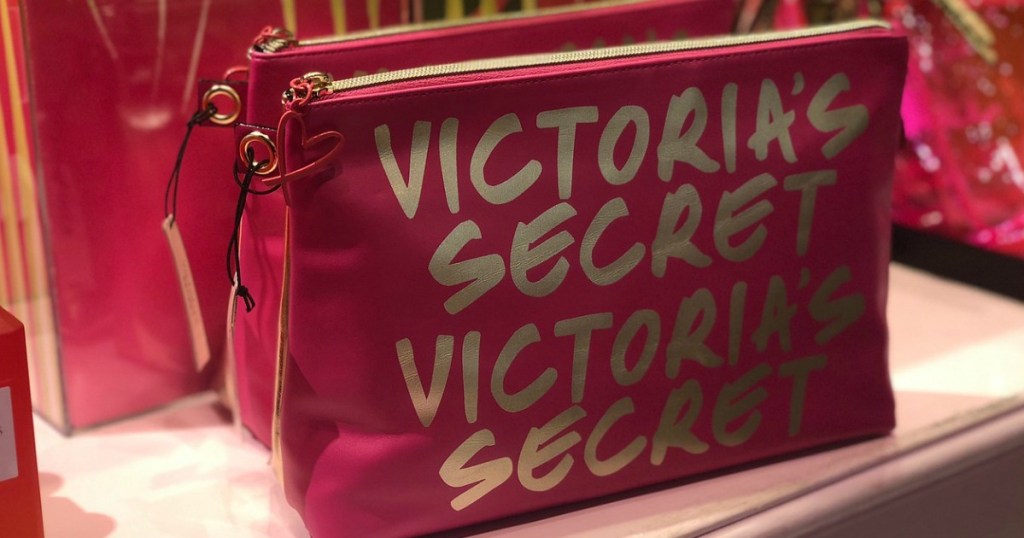 pink purses on store counter