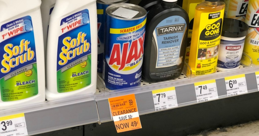 ajax cleanser clearance at walgreens