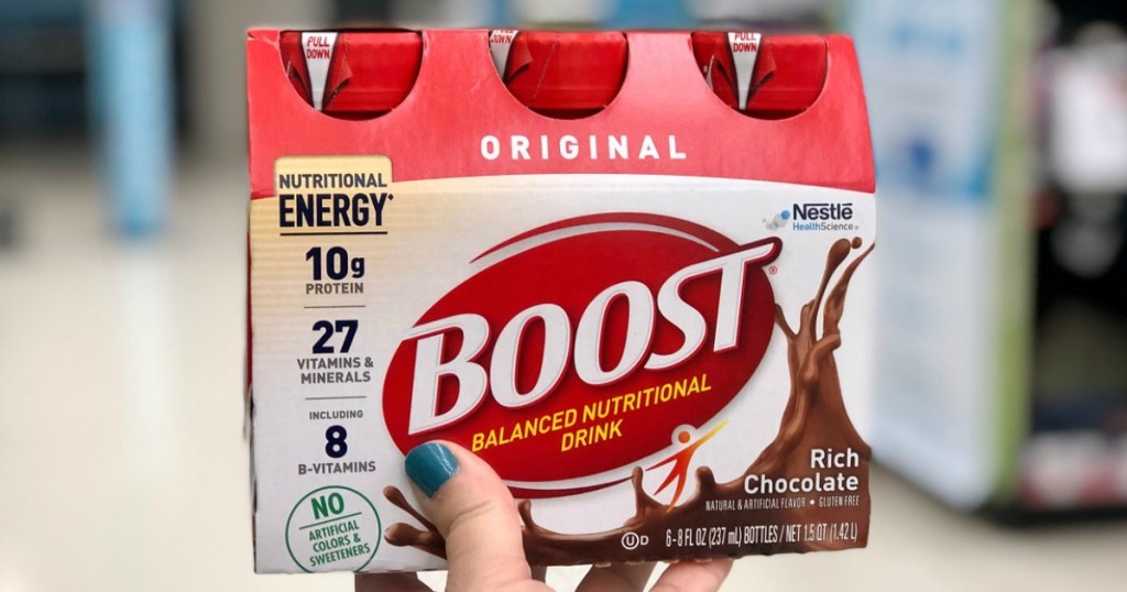 boost nutritional shakes at walgreens