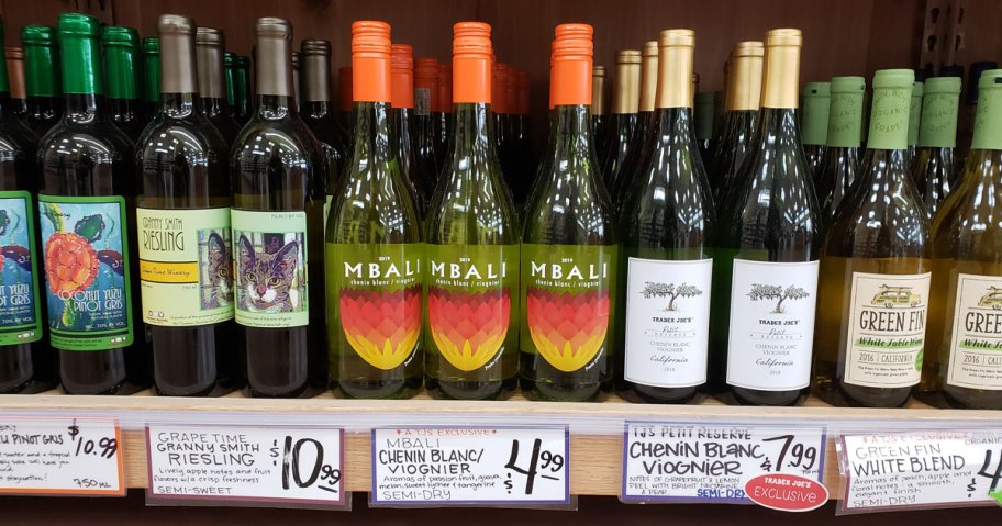 wine at trader joe's