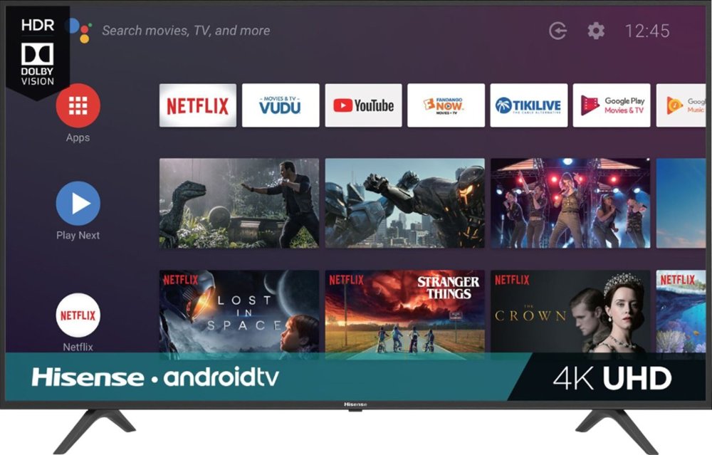 43-inch Hisense LED Smart 4K UHD TV