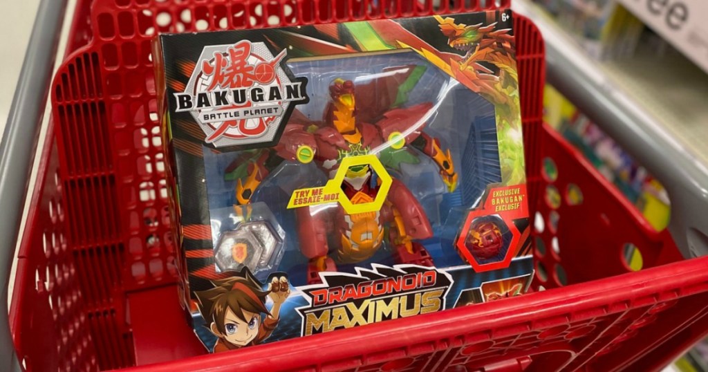 Bakugan Dragonoid Maximus in Target cart