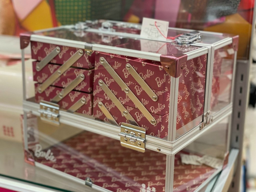 Barbie-themed makeup case in ULTA