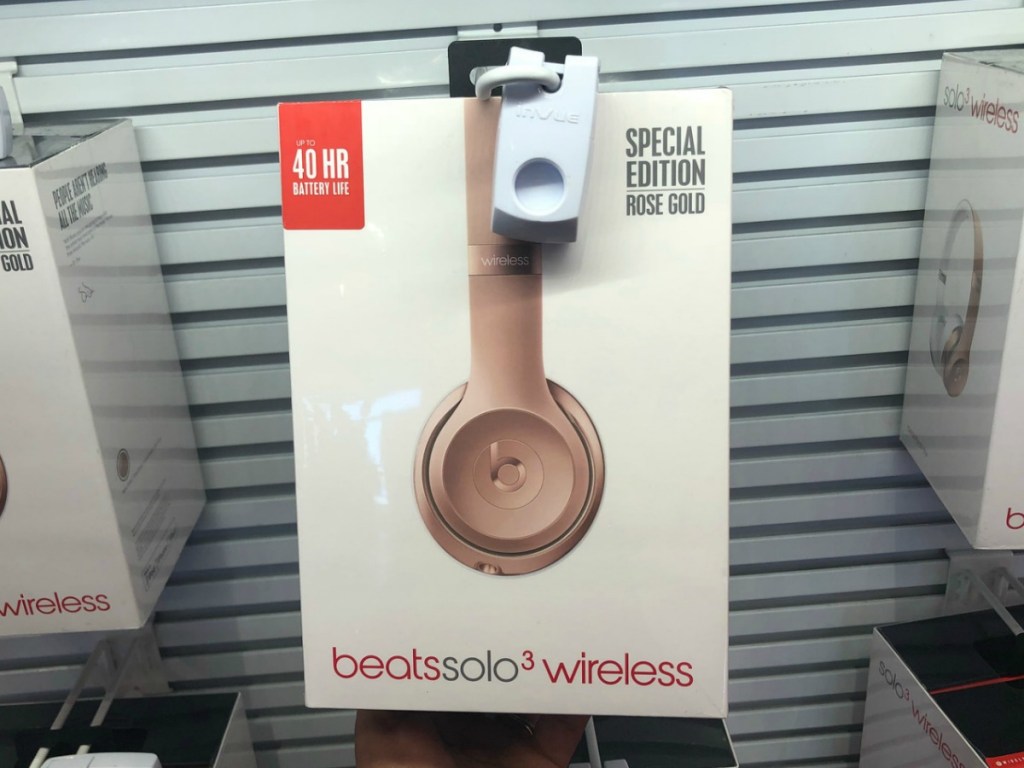 Beats Wireless Headphones in gold