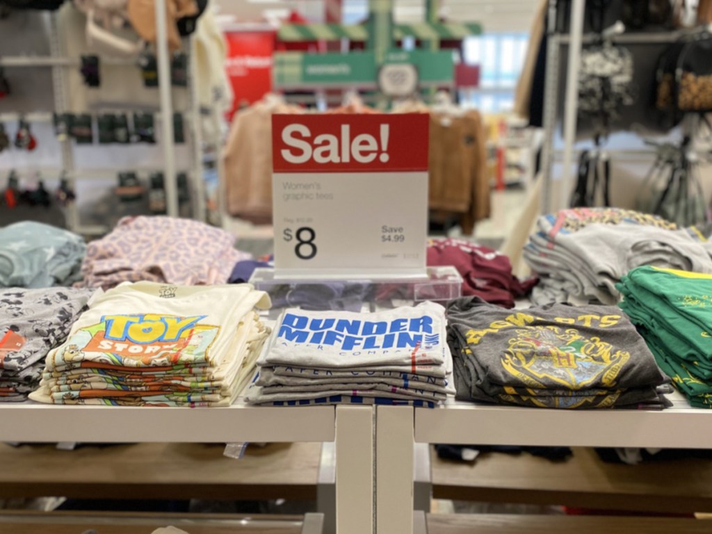 Women's Graphic Tee's at Target 