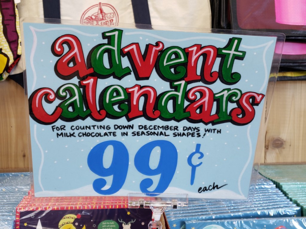 Trader Joe's Advent Calendars