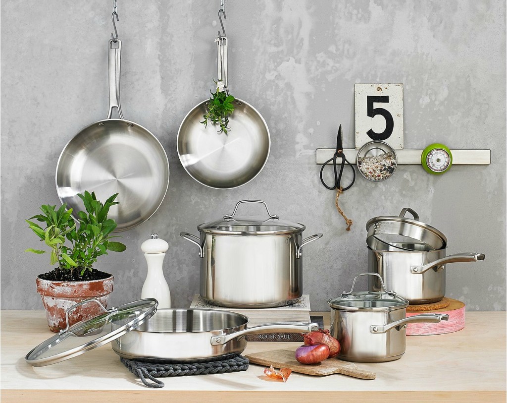 Calphalon Stainless Steel Cookware Set