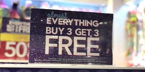 **Claire’s Black Friday 2020 Ad | Almost Everything Buy 3, Get 3 Free