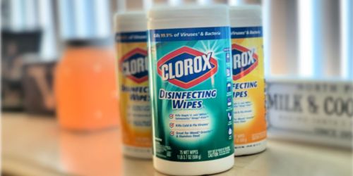 Clorox Disinfecting Wipes 5-Pack Only $12.48 on SamsClub.com (425 Wipes Total)