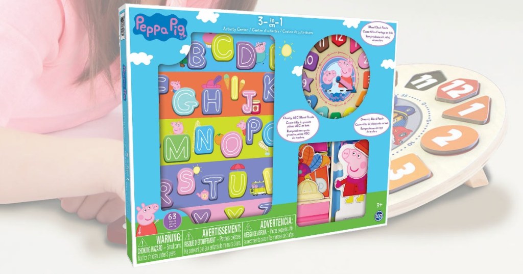 Preschooler activity set from Costco in package