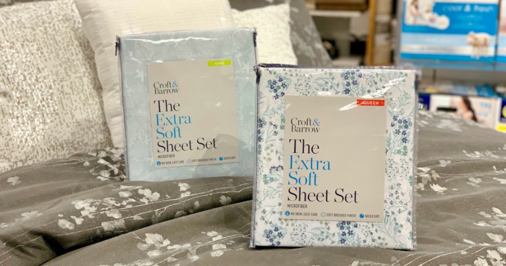 Croft & Barrow The Extra Soft Sheet Set