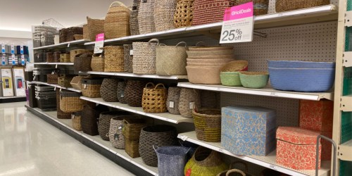 25% Off Decorative Storage at Target | Threshold, Opalhouse & More