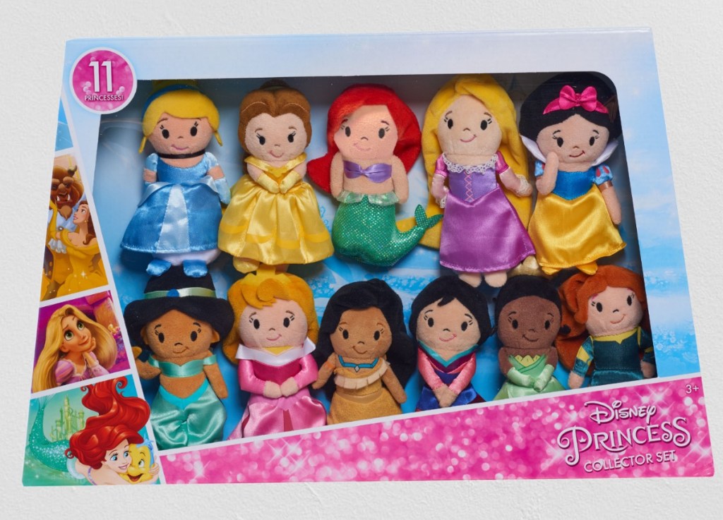 Disney Princess plush collection in package