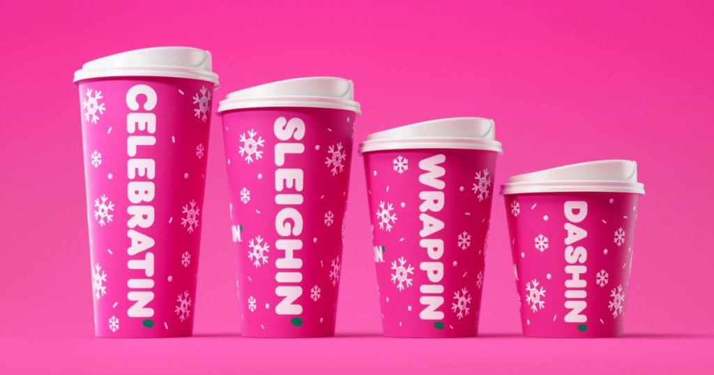 Dunkin Holiday 2019 Cups