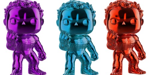 Funko POP! Marvel Avengers Endgame Hulk Chrome Figure Only $3.99 (Regularly $10)