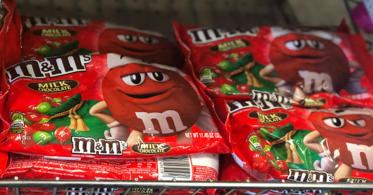 M&M's on shelf 