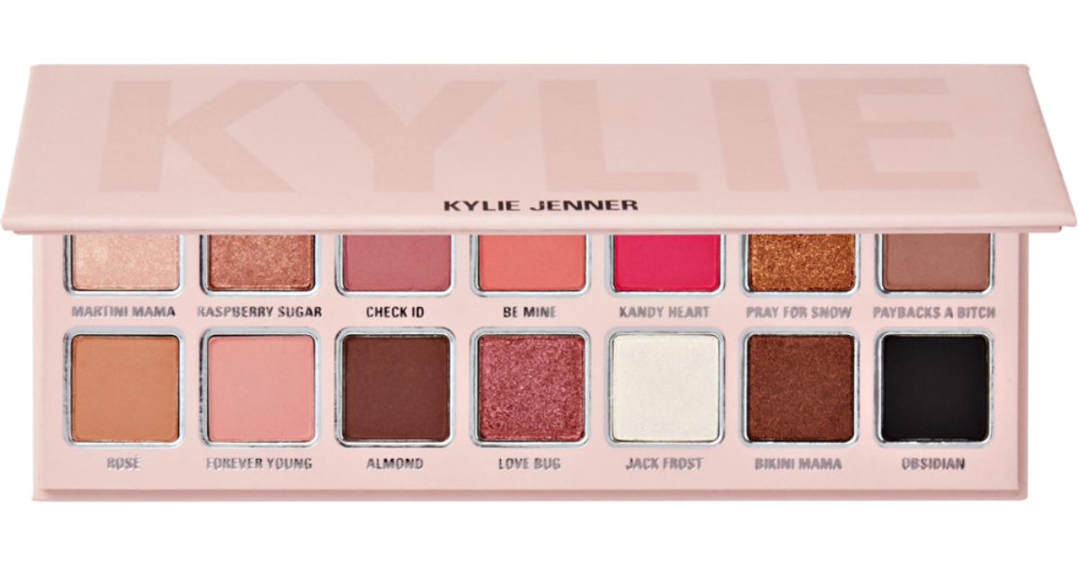 kylie cosmetics holiday shadow palette