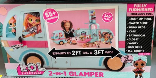 L.O.L. Surprise! 2-in-1 Glamper w/ 55+ Surprises Only $69.80 Shipped on Amazon (Regularly $100)