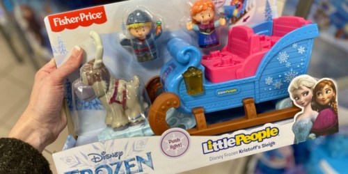 Fisher-Price Little People Disney Frozen Kristoff’s Sleigh Playset Just $8.99 on Amazon