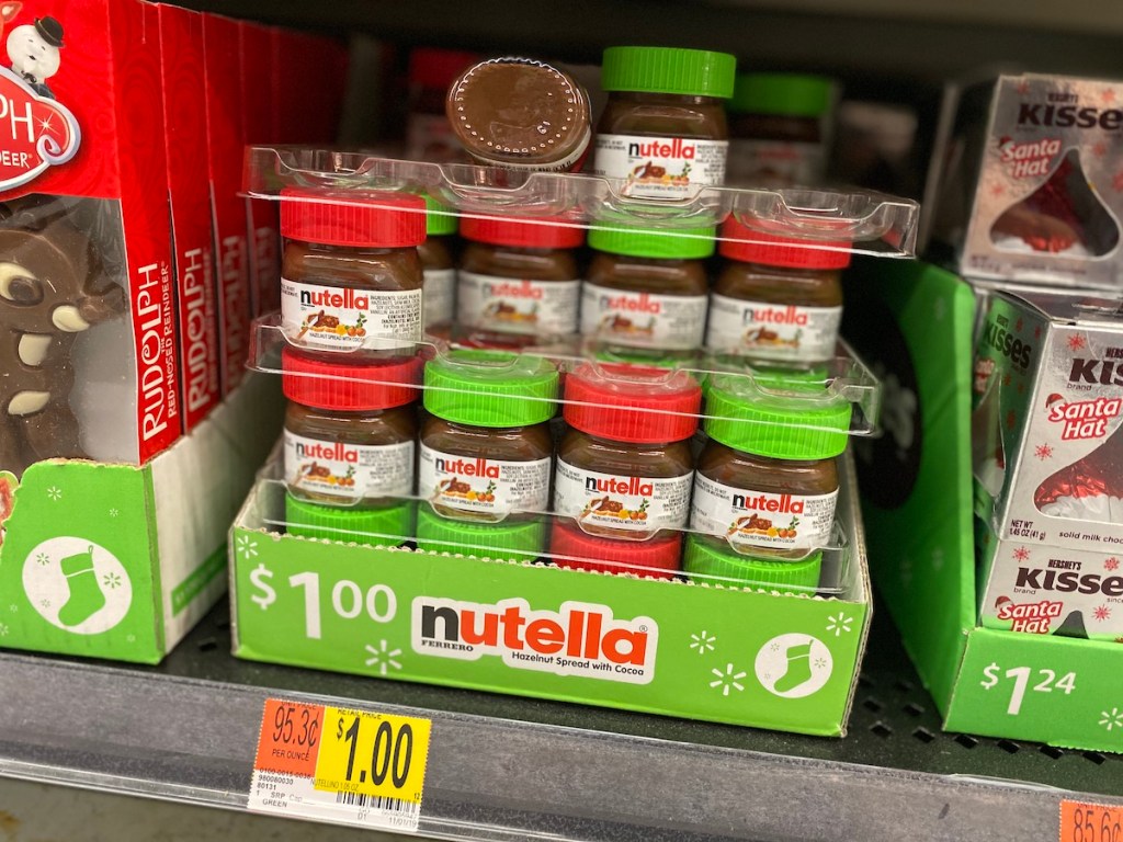 Mini Nutella at Walmart