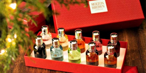 Molton Brown 10-Piece Body Wash Gift Set Only $24.49 at Zulily (Regularly $50)