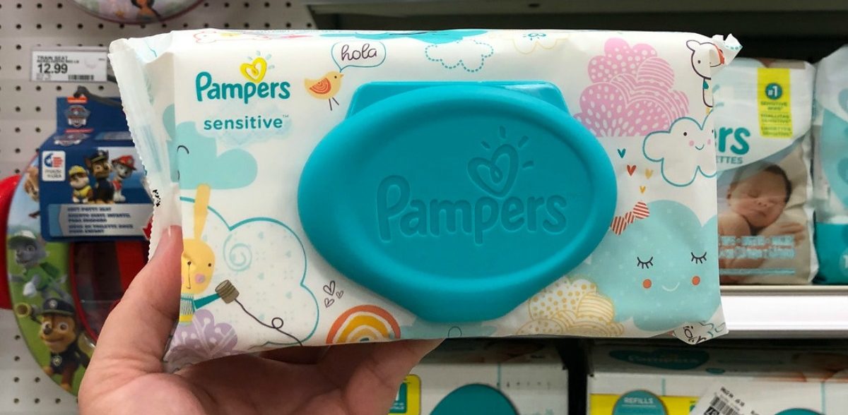 Pampers Sensitive Baby wipes