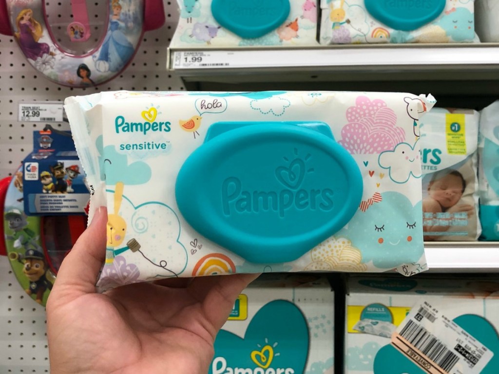 Pampers Sensitive Baby wipes