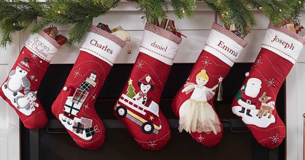Pottery Barn Kids Quilted Stocking Collection