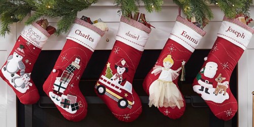 Pottery Barn Kids Personalized Christmas Stockings as Low as $5.99 Shipped (Regularly $19+)