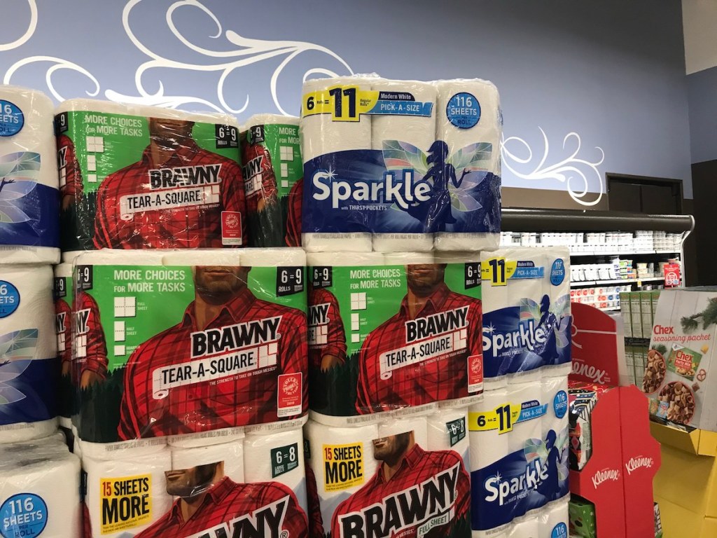 Sparkle Brawny Paper Towels