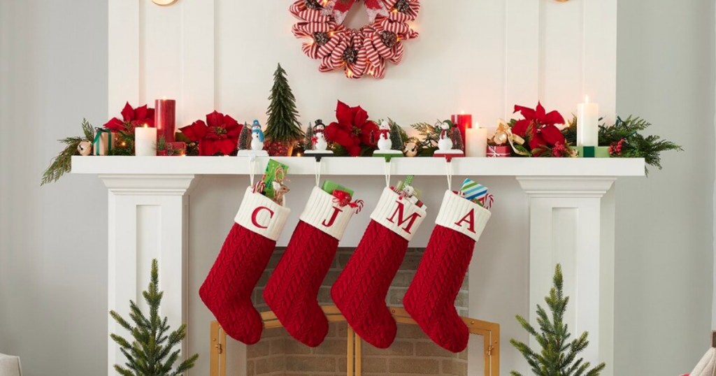 St. Nicholas Square Monogram Stockings
