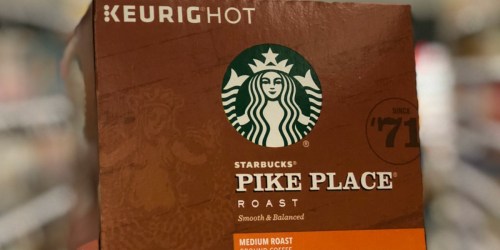 Starbucks Pike Place Medium Roast Coffee 96-Count K-Cups Only $37.51 Shipped at Amazon