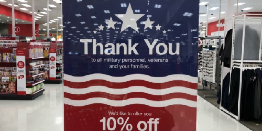 Target Military Discount for Veterans & Families | Get 10% Off TWO Purchases