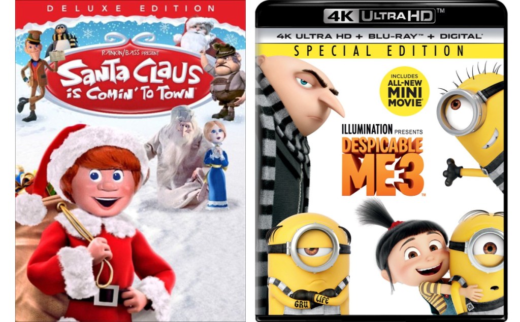 santa claus is coming to town, despicable me 3