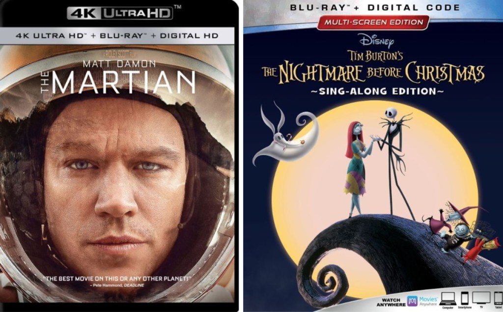 the martian, the nightmare before christmas