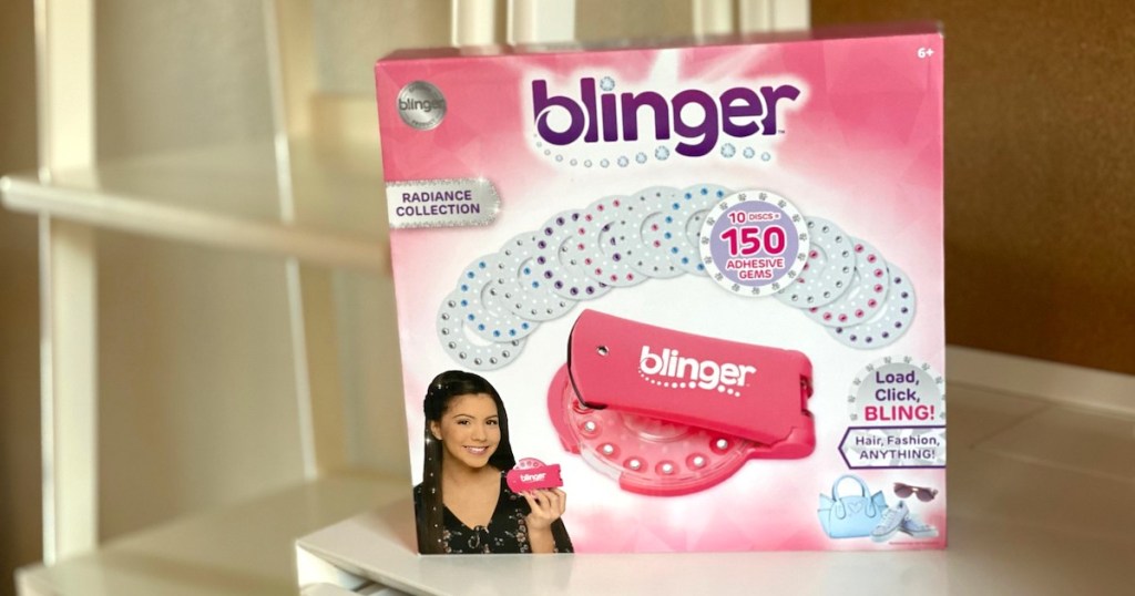 blinger box on table 