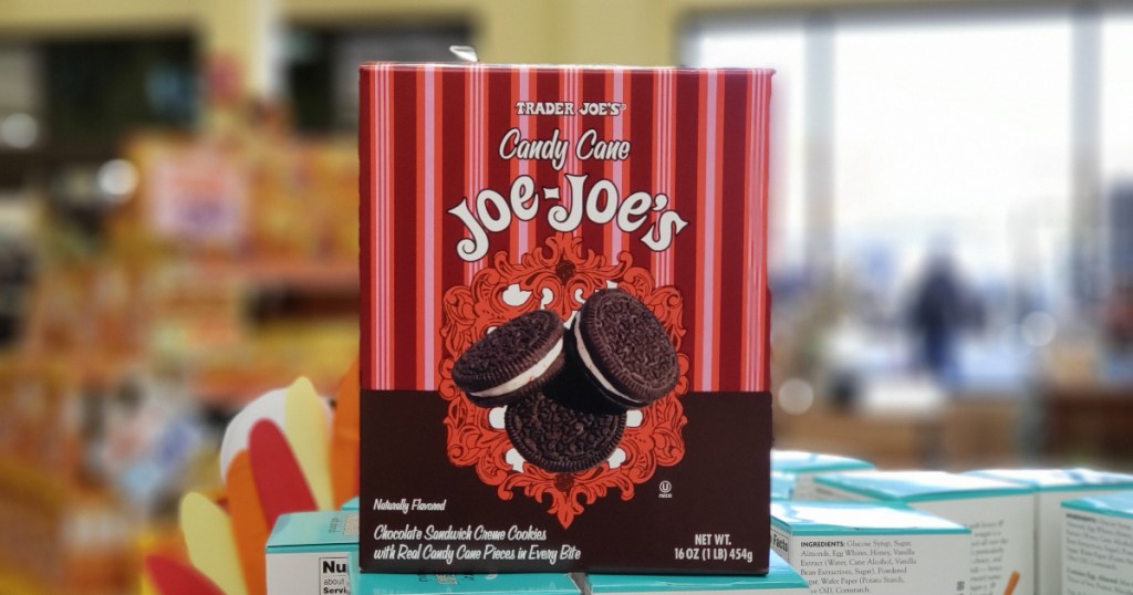 Candy Cane Joe Joe's at Trader Joes