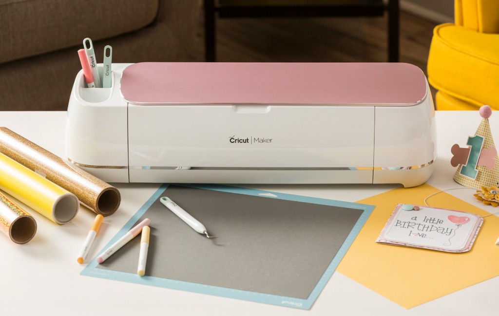 Cricut maker machine in pink color