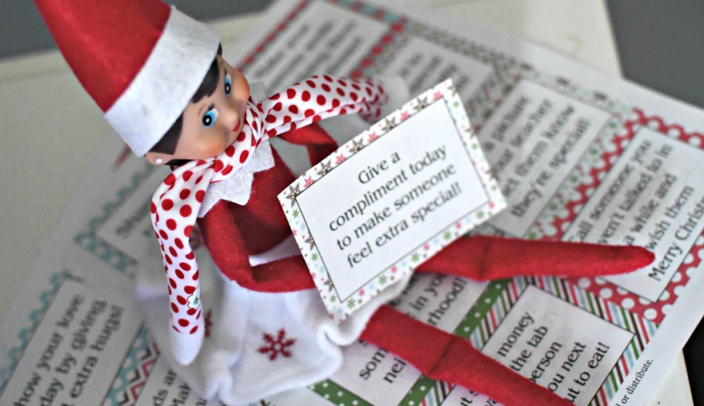 good deed elf on the shelf