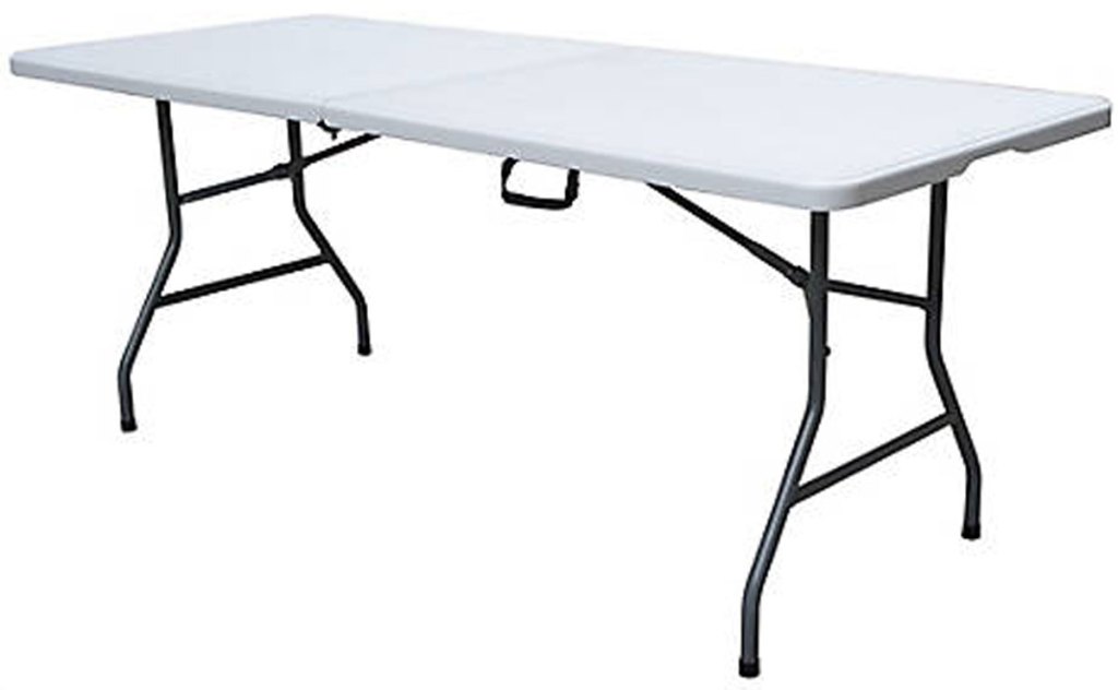 6 foot folding table