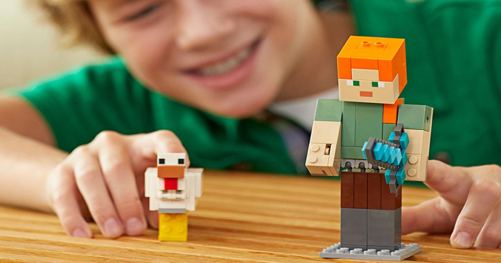 LEGO Minecraft Alex BigFig with Chicken