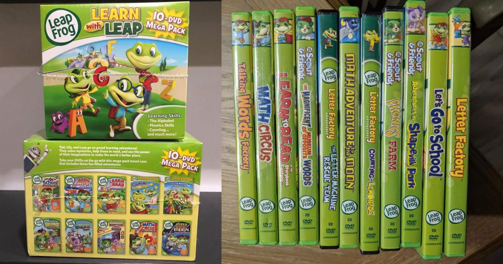 Leap Frog Learn With Leap 10 DVD