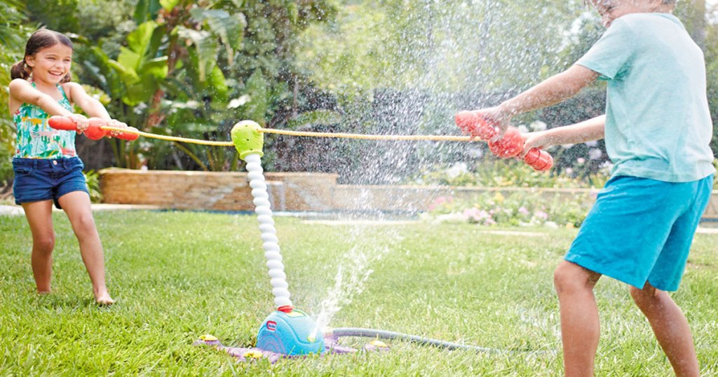 Little Tikes Tug of War Game Fun Zone Splash Face