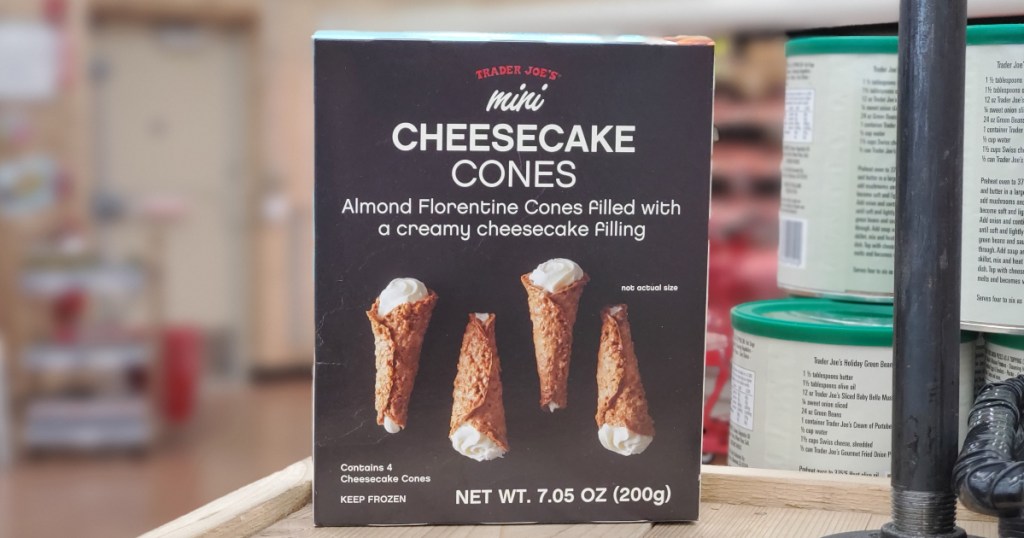 Mini Cheesecake Cones from Trader Joe's