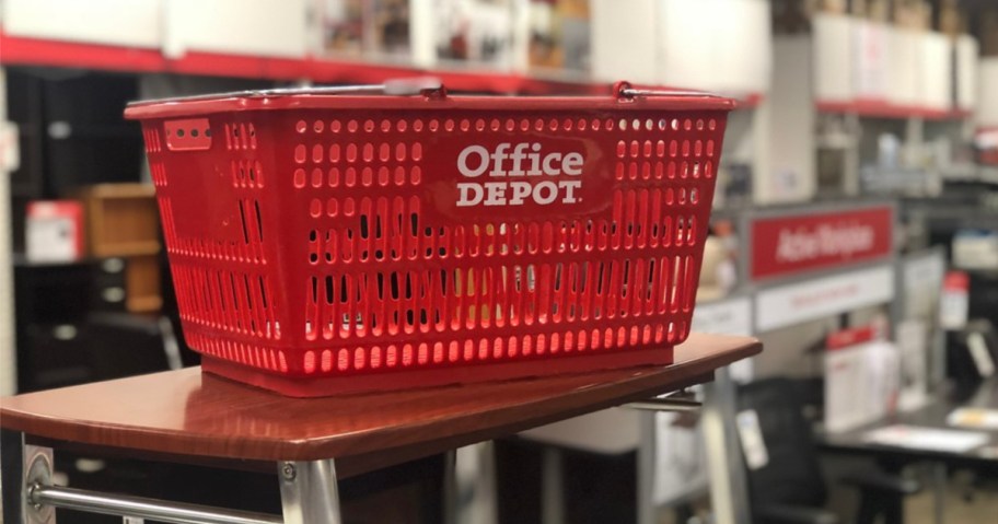 office depot basket