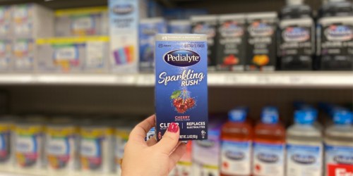 Pedialyte Sparkling Rush Electrolyte Powder as Low as $4 at Target (Regularly $11) | In-Store & Online