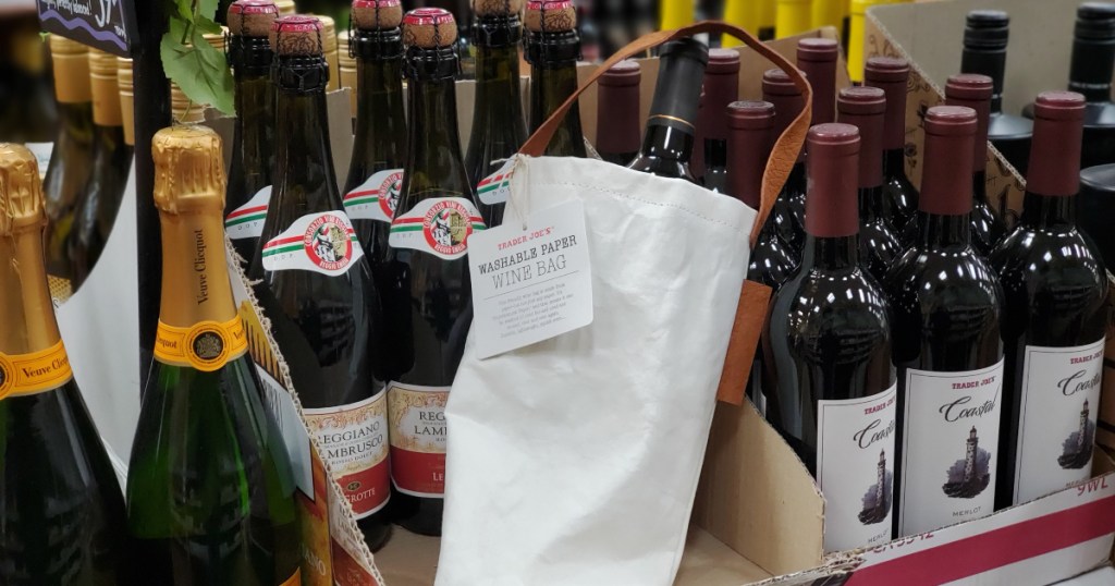 Reusable Wine bag at Trader Joe's