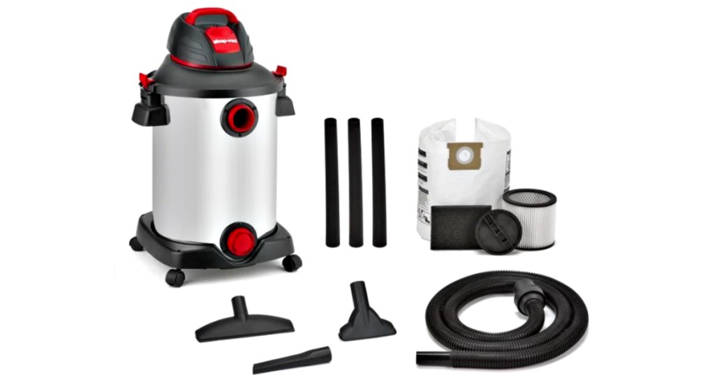 shop vac with accessories