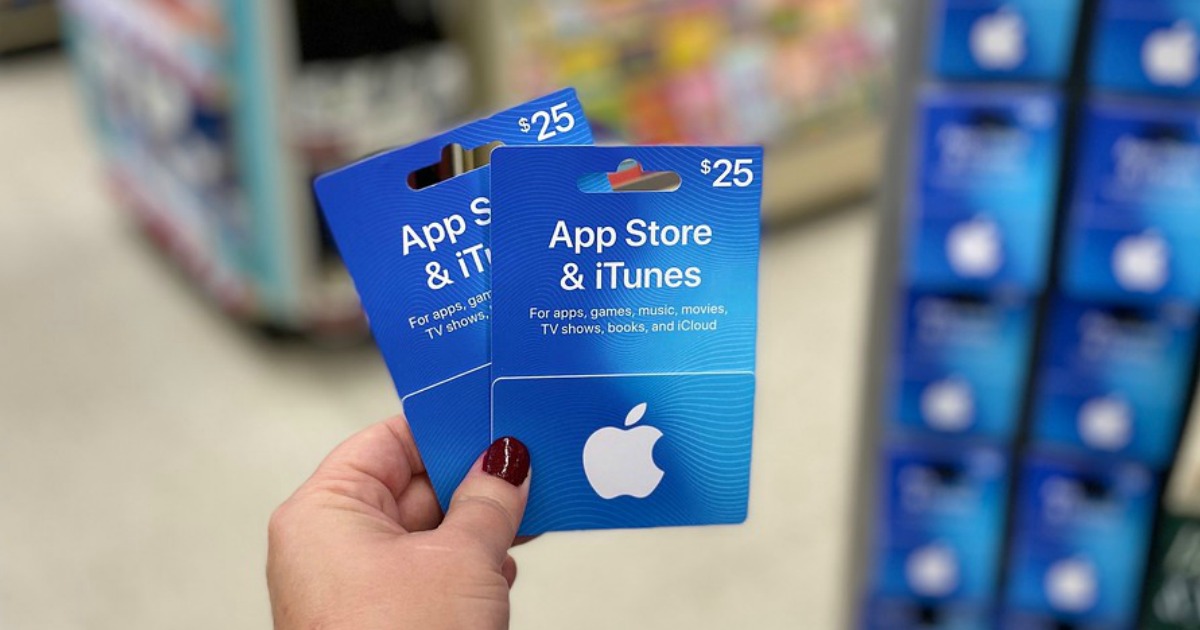 app store & itunes gift cards at walgreens